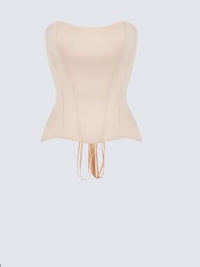 Corset Top in Beige